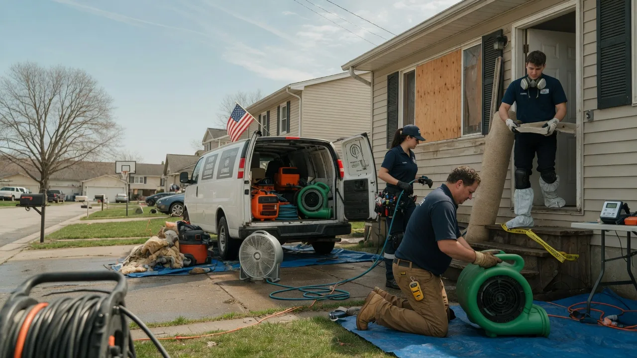 Water Damage Restoration in La Grange, MO near me